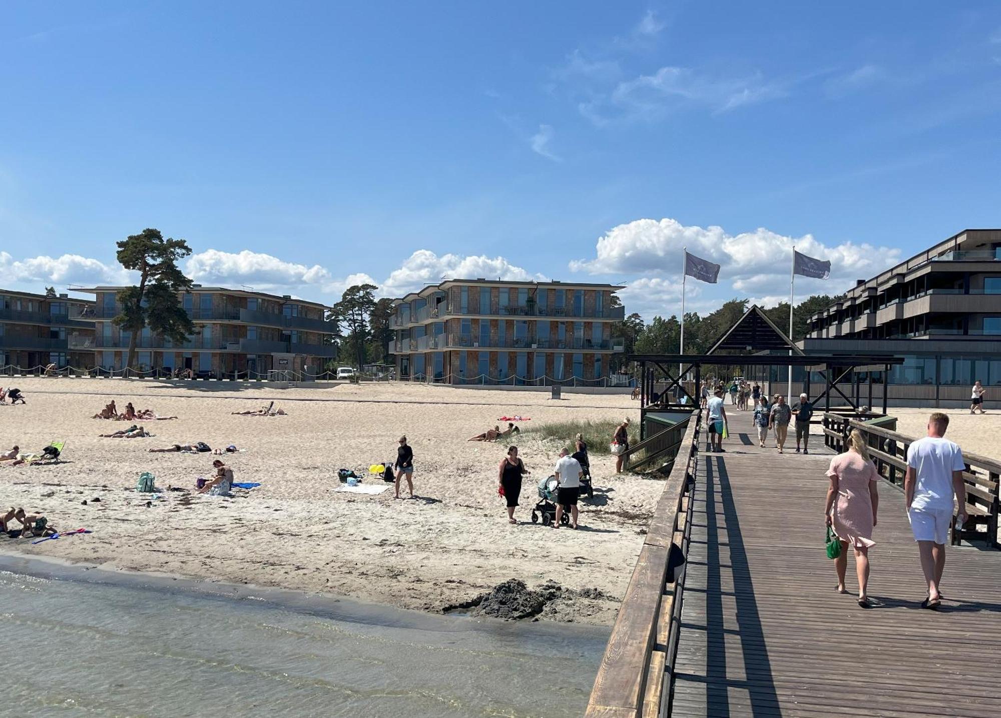 Ahusbrygga Apartment Hotel Zewnętrze zdjęcie